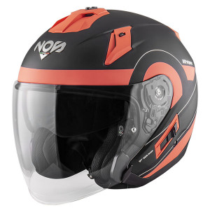 Casca Moto Open Face Jet NOS NS-2 Zone Coral Mat Casca Moto Open Face Jet NOS NS-2 Zone Coral Mat