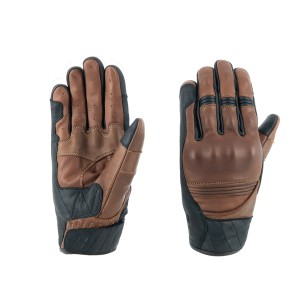 Manusi moto Piele Bovina All season OJ G229 Rust Maro insertii termoplastice