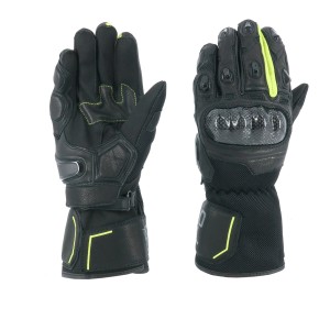 Manusi moto All season Urban/Touring OJ G212 Rank Negru/Galben Fluo reglaj dublu la incheietura mainii Manusi moto All season Urban/Touring OJ G212 Rank Negru/Galben Fluo reglaj dublu la incheietura mainii