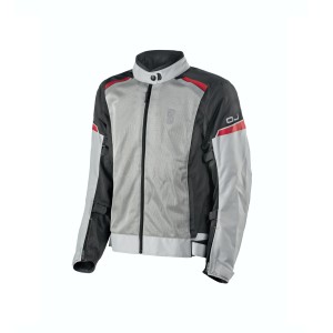 Geaca moto barbati Urban/Touring OJ J228 Racy Man Gri racoroasa ideala de vara - Textil