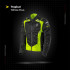 Geaca moto de primavara/ vară/ toamna barbati OJ J221 Tropical Man Negru/Galben Fluo - Textil [6]