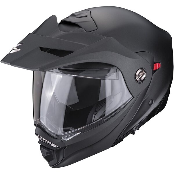 Casca flip-up touring/adventure SCORPION ADX-2 SOLID NEGRU MAT [1]