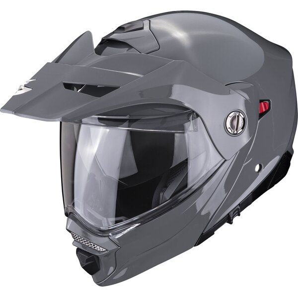 Casca flip-up touring/adventure SCORPION ADX-2 SOLID Gri Ciment [1]