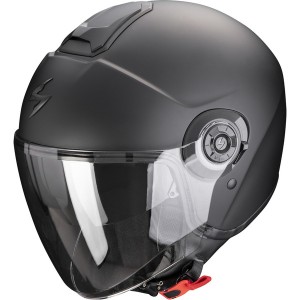 Casca open face/jet SCORPION EXO CITY II SOLID NEGRU MAT Casca open face/jet SCORPION EXO CITY II SOLID NEGRU MAT