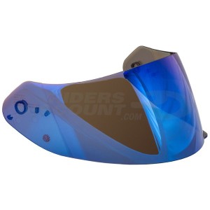 Viziera pentru casca SCORPION EXO 390/491/510/710/1200/2000EVO Albastru oglinda