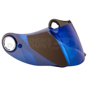 Viziera pentru casca SCORPION EXO 490/500/1000 Albastru oglinda