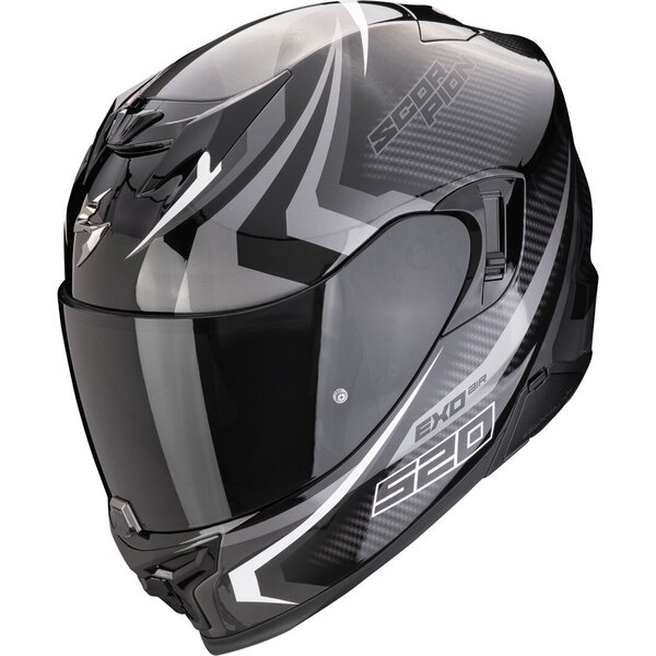 Casca integrala SCORPION EXO-520 EVO AIR TERRA Negru/Argintiu/Alb [1]
