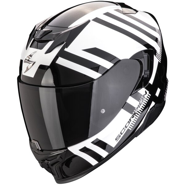 Casca integrala SCORPION EXO-491 KRIPTA Negru mat/Argintiu [1]