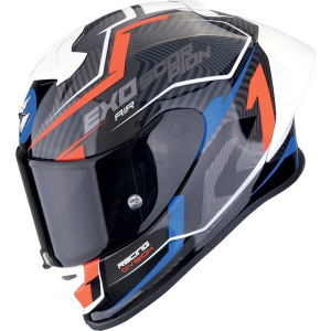 Casca integrala sport SCORPION EXO-R1 EVO II AIR COUP Negru/Rosu/Albastru