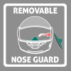 Removable Noseguard